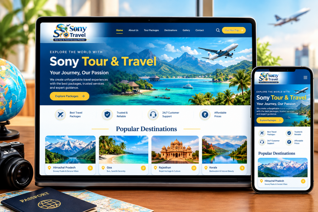 sony web-design-portfolio